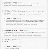 Fans on Reddit discussing Twitch layoffs 3/3 (Image via r/LivestreamFail)